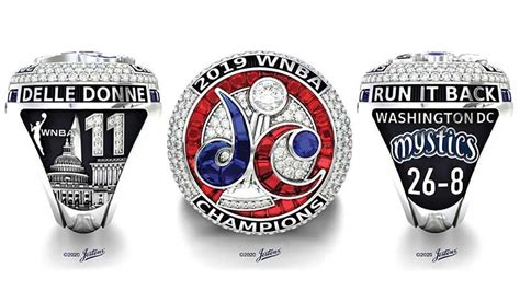 Washington Mystics reveal their 2019 WNBA championship rings