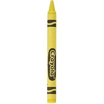 Amazon.com: Crayola Bulk Crayons (12 Count), Yellow: Toys & Games