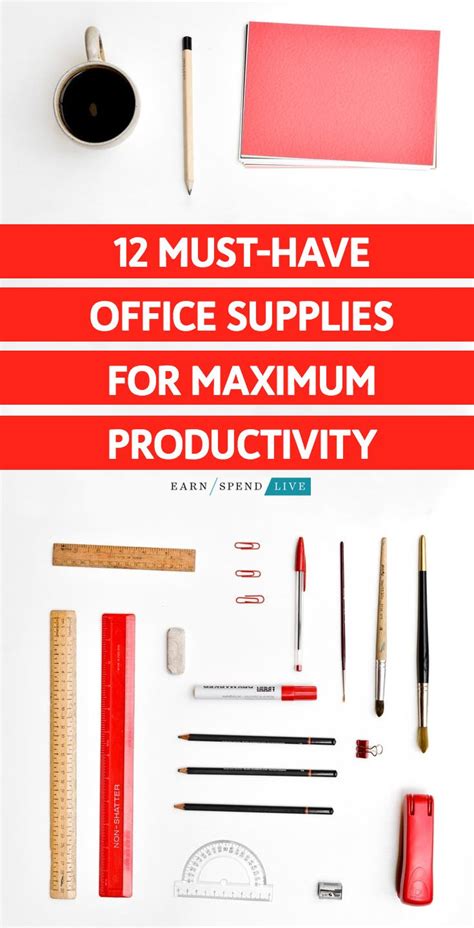 12 Must-Have Office Supplies for Maximum Productivity. Desk decor. How ...