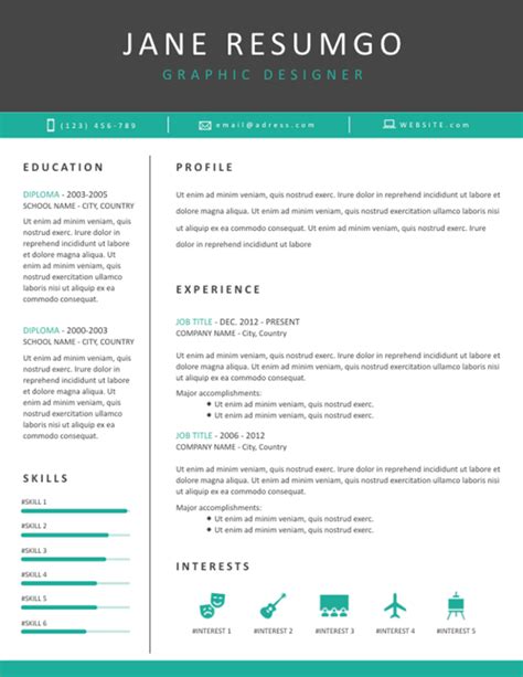 20+ Free Google Docs Resume Templates (To Download)