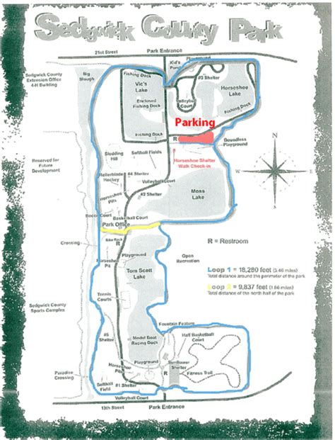 Sedgwick County Park Map | Hiking In Map