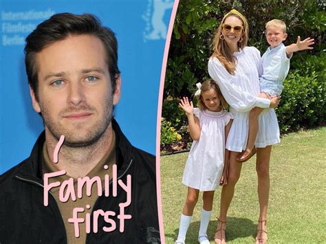 Armie Hammer’s 'Priority' Is To Stay Sober For Kids & Ex-Wife Elizabeth ...