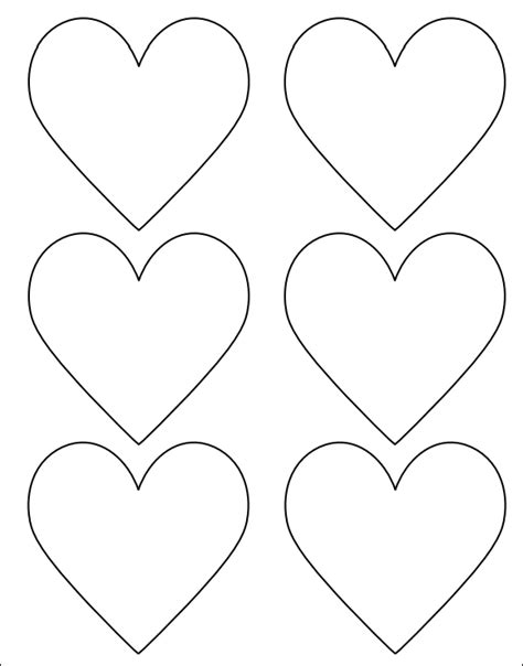 Heart Templates - Download Free Documents in PDF , Word , PSD | Heart shapes template, Printable ...