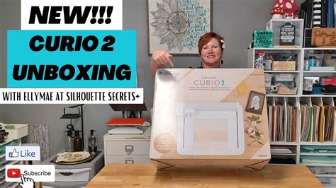 Silhouette Curio 2 Unboxing with EllyMae at Silhouette Secrets+ - YouTube