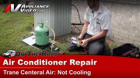 Central Air Conditioner Repair - Not cooling how to scale in refrigerant charge & check ...