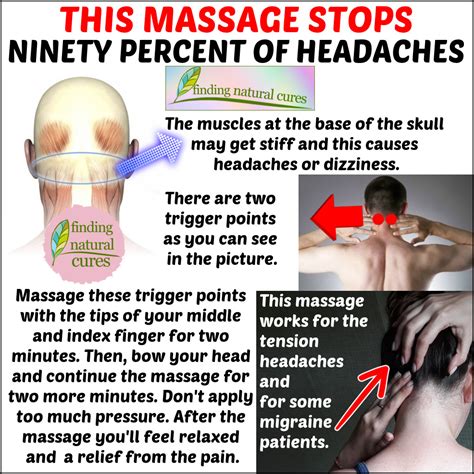 THIS MASSAGE STOPS NINETY PERCENT OF HEADACHES #findingnaturalcures # ...