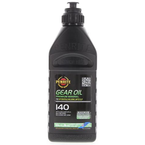 Penrite Gear Oil 140 1L - GO140001 - Penrite | Repco Australia