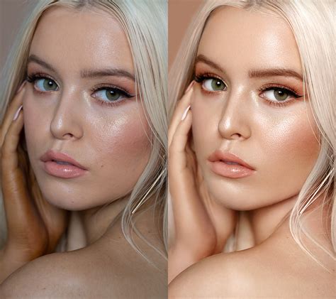 Beauty retouching Before / After | Lesya Kostiv