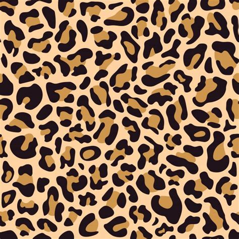 Premium Vector | Seamless pattern of leopard skin | Cheetah print wallpaper, Seamless patterns ...