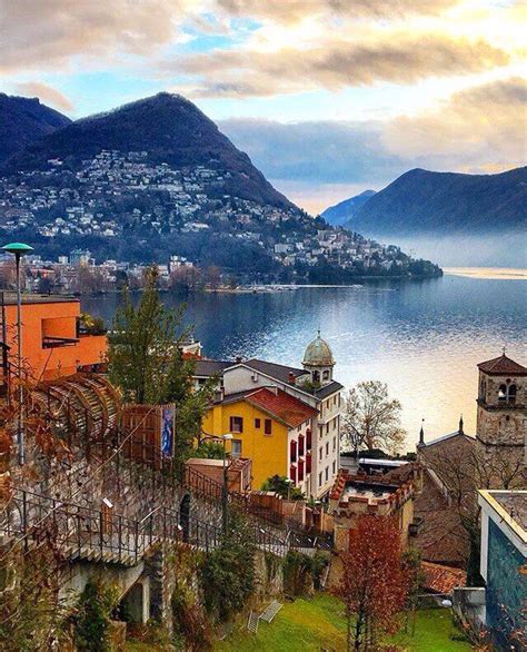 Lugano, Switzerland | Места для путешествий, Места для посещения ...