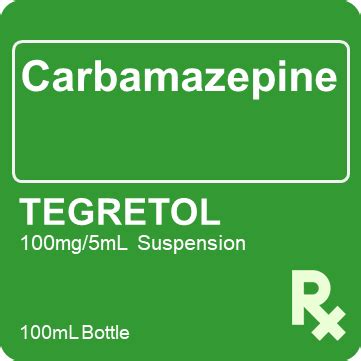 Tegretol 100mg/5mL Suspension 100mL - St. Joseph Drug - Online Store