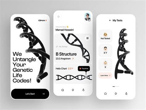 DNA Analysis App 🧬 by Ho3ein for Pela Design on Dribbble