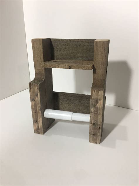 Rustic Toilet Paper Holder - Etsy