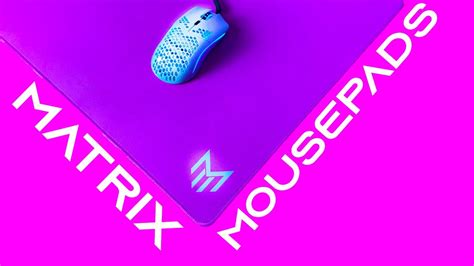 Matrix Mousepad Review: COLORFUL AND BALANCED! - YouTube