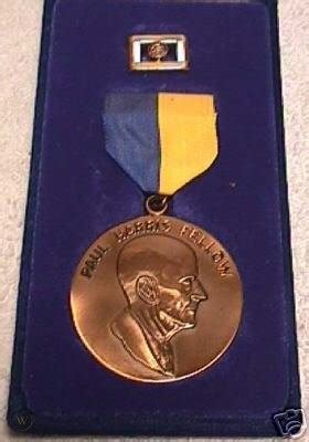 PAUL HARRIS FELLOW MEDAL & PIN WITH ORIGINAL CASE. | #21455722