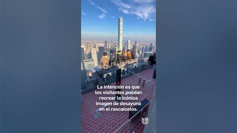 The Beam: la nueva atracción en el Rockefeller Center de Manhattan en Nueva York - YouTube