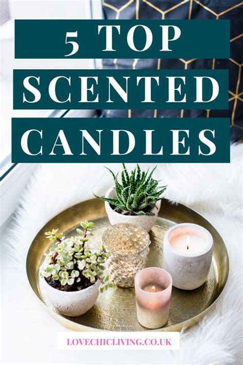 The Benefits of Scented Candles: 5 Essential Fragrances