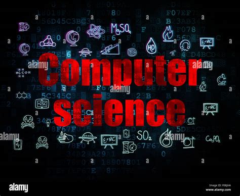 Science concept: Computer Science on Digital background Stock Photo - Alamy