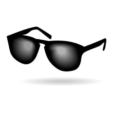 Black Sunglasses Vector - ClipArt Best