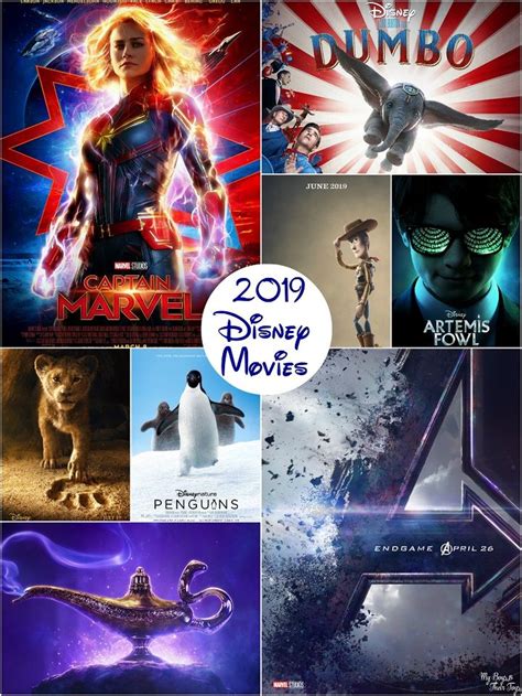 The 2019 Disney Movies List - My Boys and Their Toys | Disney movies list, Disney movies, Walt ...