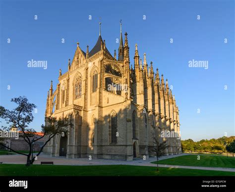 Cathedral of Saint Barbara, Kutná Hora (Kuttenberg), Czech Republic, Stredocesky, Mittelböhmen ...