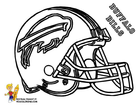 Buffalo Bills Players Coloring Pages Coloring Pages