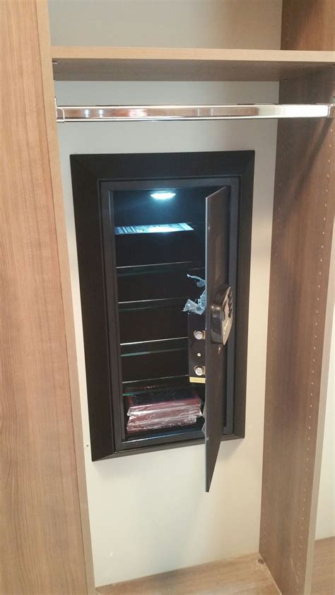 Hidden Closet Safe with Passport Security Storage