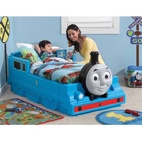 Train Toddler Bed Thomas The Tank Engine And Friends Bedroom Furniture ...