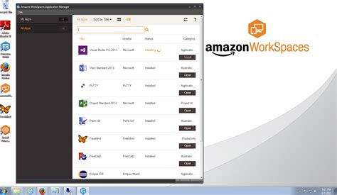 Amazon WorkSpaces Application Manager - Deploy Apps