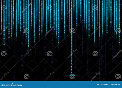 Matrix Binary Background Stock Photography - Image: 23889632