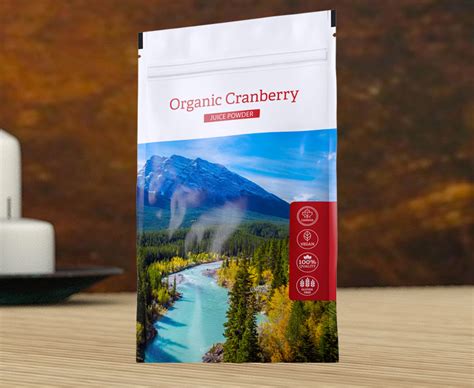 Organic Cranberry Juice Powder, Energy (sk)