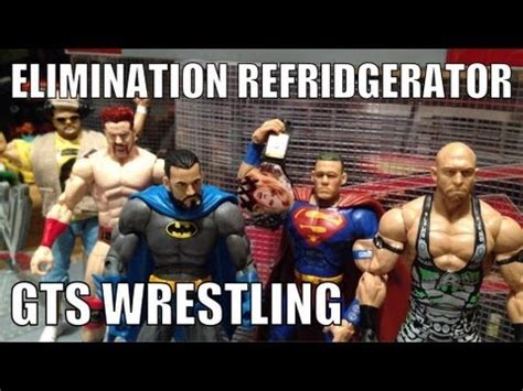 GTS WRESTLING: Elimination Chamber parody wrestling action figure matches stop motion animation ...