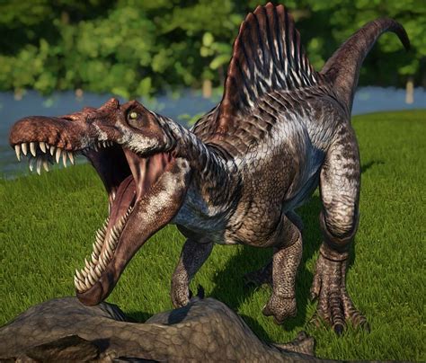 Spinosaurus | Jurassic World Evolution Wiki | Fandom | Spinosaurus ...