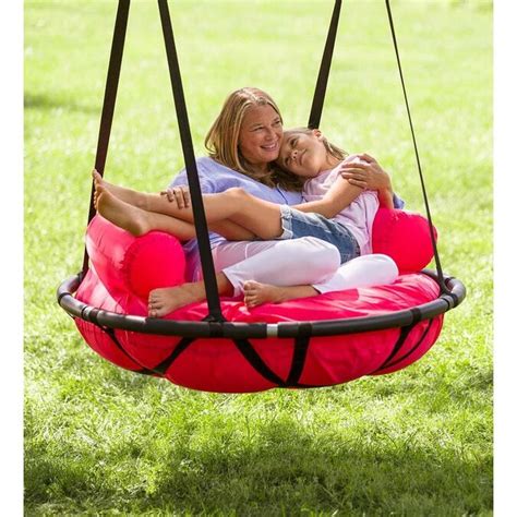 Evergreen Cozy Cushion Swing in the Swings department at Lowes.com