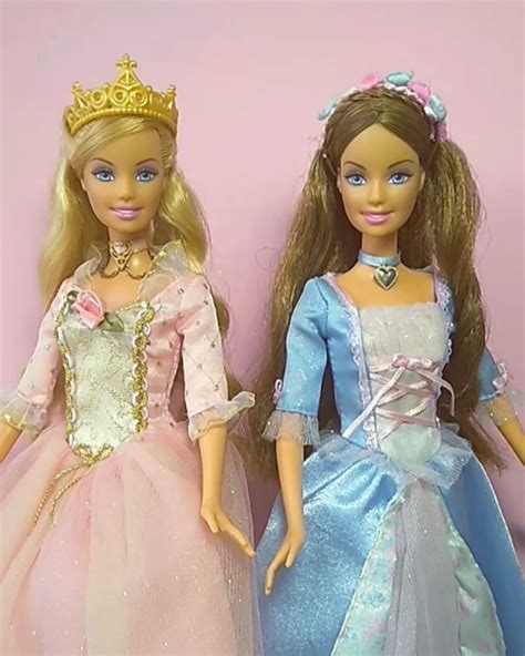 ?🐈🏰🎶💐 My singing Anneliese and Erika dolls from "Barbie as the Princess and the Pauper" 2004 ...