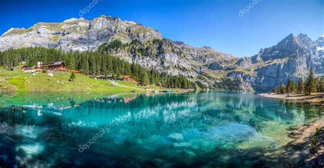 Lake Oeschinen/ Oeschinensee, Switzerland IV Stock Photo by ©akulamatiau 14608559