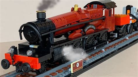 Amazing Lego Hogwarts Express MOC - Detailed Build and Review - YouTube