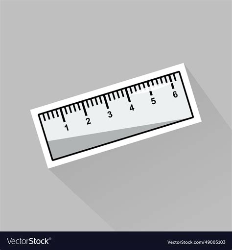 Ruler Royalty Free Vector Image - VectorStock