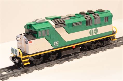 Lego GO Train F59PH Locomotive | GO Transit runs commuter tr… | Flickr