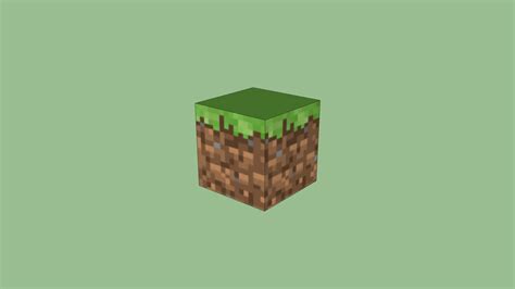 Minecraft grass block | 3D Warehouse