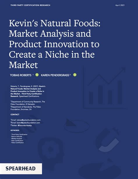 Kevin’s Natural Foods: Market Analysis and Innovation