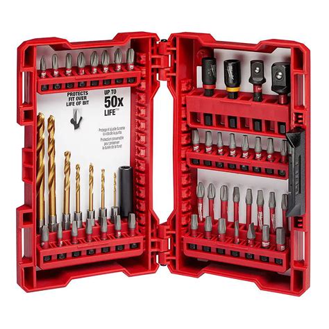 Milwaukee Tool SHOCKWAVE IMPACT DUTY Drill and Driver Bit Set (50-Piece) | The Home Depot Canada