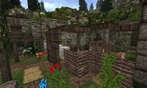 Sheep Farm & Shed - #WeAreConquest Minecraft Map