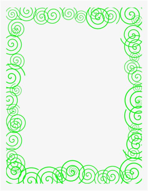 Green Border Clip Art