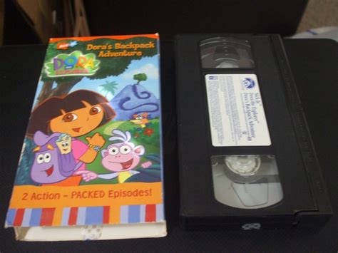 Dora the Explorer - Doras Backpack Adventure (VHS, 2002)