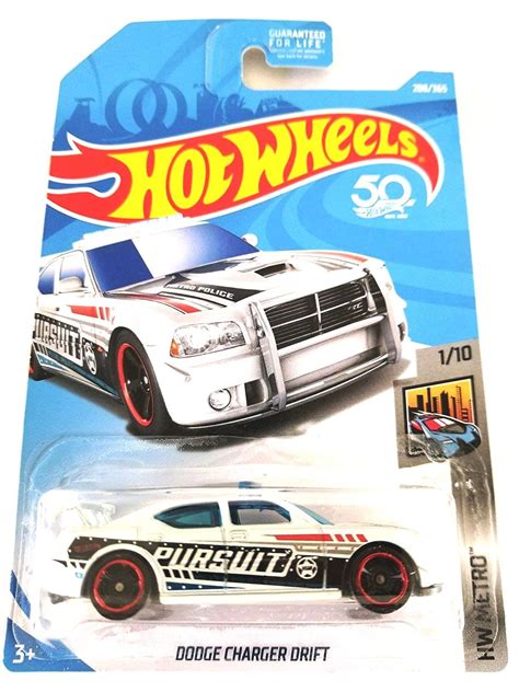 Hot Wheels HW 208/365 Metro Series Dodge Charger Drift Police Car (White) | atelier-yuwa.ciao.jp