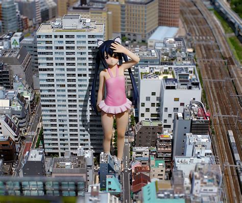 Tokyo Was Made For Giant Monsters, Giant Girls And Camera Tricks » Design You Trust — Design ...