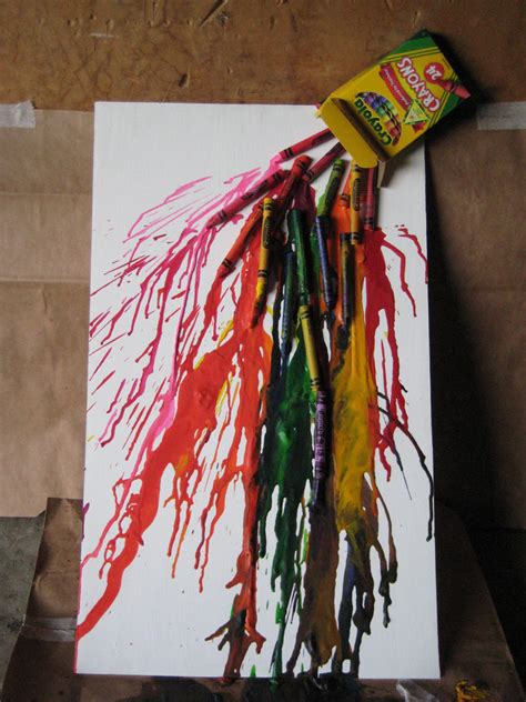 More Melted Crayon Art by PrinceJillian on DeviantArt