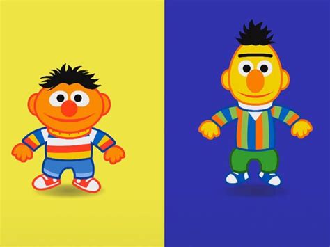 Ser Opuestos con Beto y Enrique | Garabatos kawaii, Muppet babies, Dibujar caricaturas