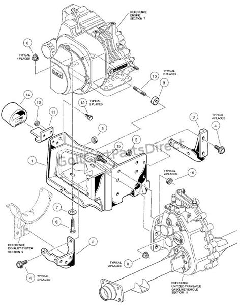 Engine Mounting - Club Car parts & accessories